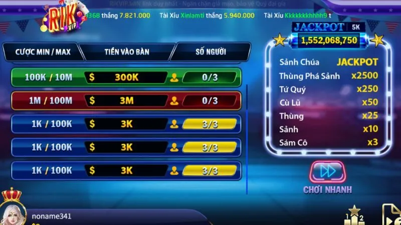 Stub Poker tại Rikvip đồ họa cực sắc nét